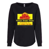 Rocky Point Amusement Park Vintage Warwick Ri Womens California Wash Sweatshirt