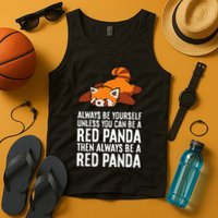 Red Panda Always Be Yourself Unless You Can Be A Red Panda Tank Top