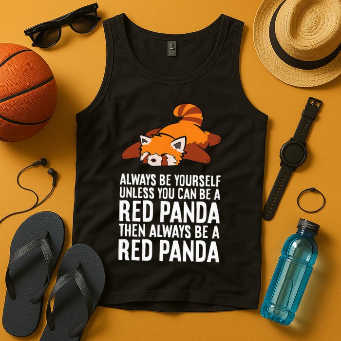 Red Panda Always Be Yourself Unless You Can Be A Red Panda Tank Top