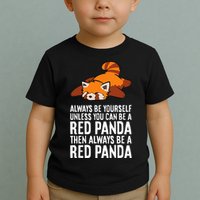 Red Panda Always Be Yourself Unless You Can Be A Red Panda Toddler T-Shirt