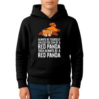 Red Panda Always Be Yourself Unless You Can Be A Red Panda Kids Hoodie