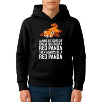 Red Panda Always Be Yourself Unless You Can Be A Red Panda Kids Hoodie