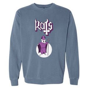 Rat Parent Artwork Dorime Ghost Rat Garment-Dyed Sweatshirt