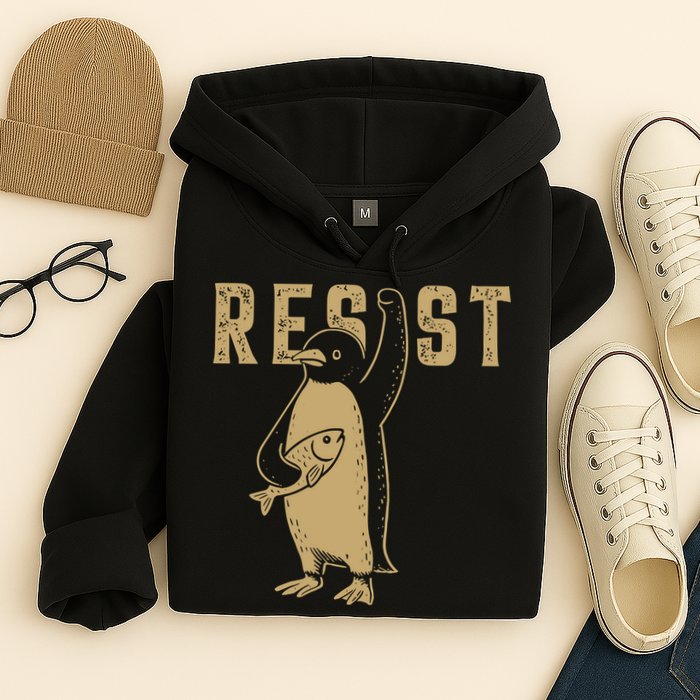 Resist Penguins Activism Hoodie