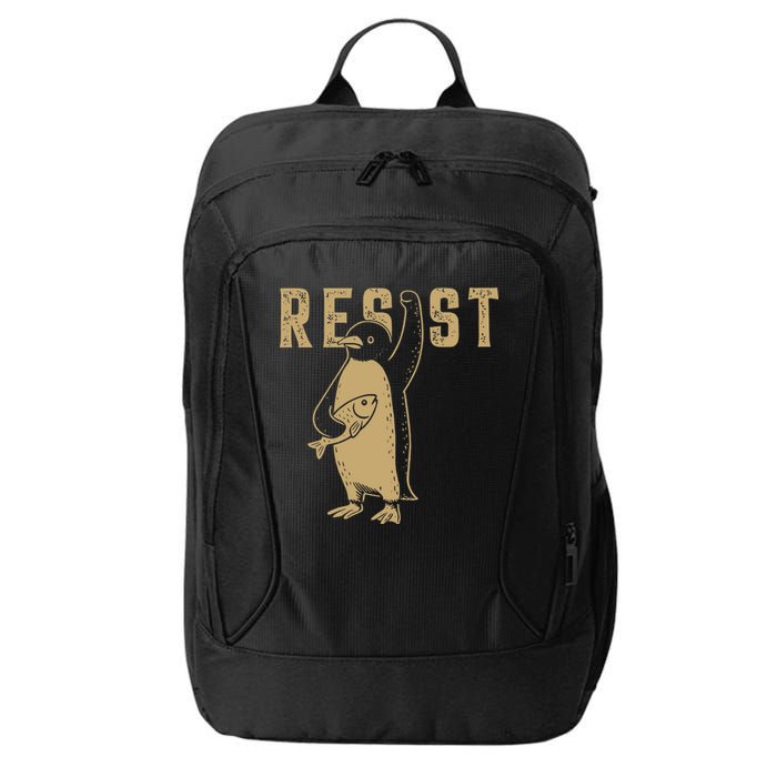 Resist Penguins Activism City Backpack