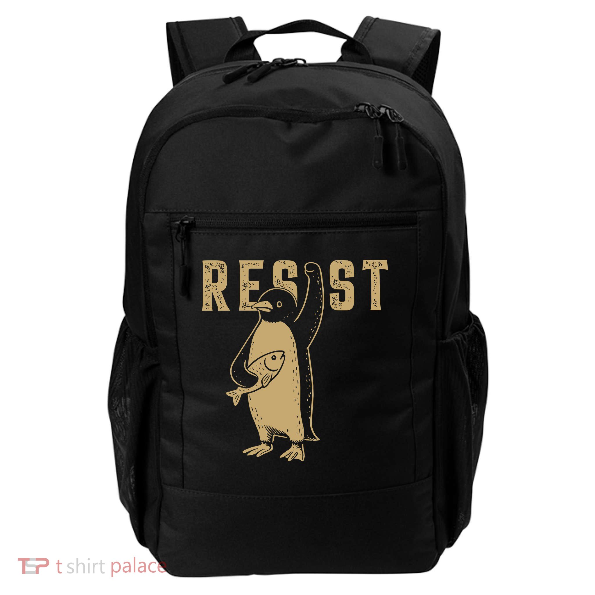Resist Penguins Activism Daily Commute Backpack