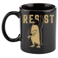 Resist Penguins Activism 11oz C Handle Ceramic Mug