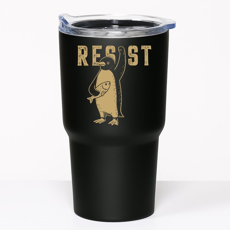 Resist Penguins Activism Tumbler