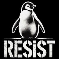 Resist Penguin Activism Penguins Protest Against Tariffs City Backpack