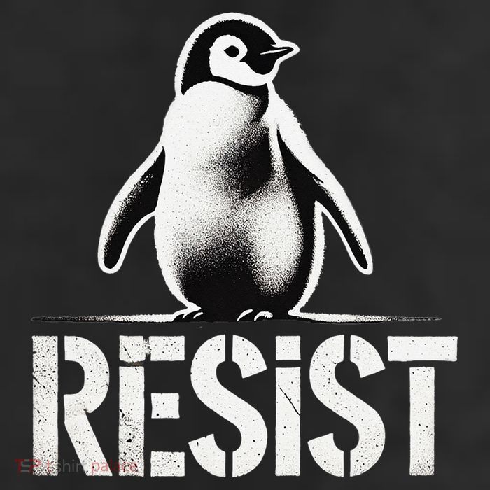 Resist Penguin Activism Penguins Protest Against Tariffs Adult Drive Performance Visor