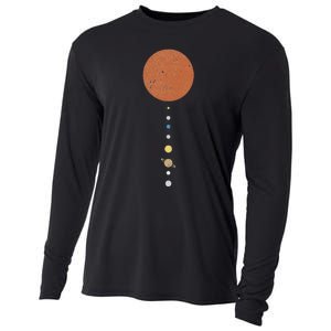 Rare Planet Alignment 25 January 2025 Astronomy Lovers Cooling Performance Long Sleeve Crew