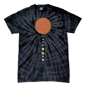 Rare Planet Alignment 25 January 2025 Astronomy Lovers Tie-Dye T-Shirt