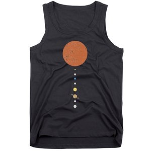 Rare Planet Alignment 25 January 2025 Astronomy Lovers Tank Top