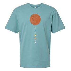 Rare Planet Alignment 25 January 2025 Astronomy Lovers Sueded Cloud Jersey T-Shirt