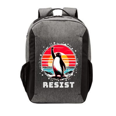 Resist Penguin Activism Graphic Design Resist Penguin  Vector Backpack
