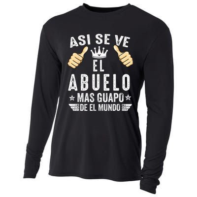 Regalos Para Abuelo Dia Del Padre Camiseta Guapo Abuelo Cooling Performance Long Sleeve Crew