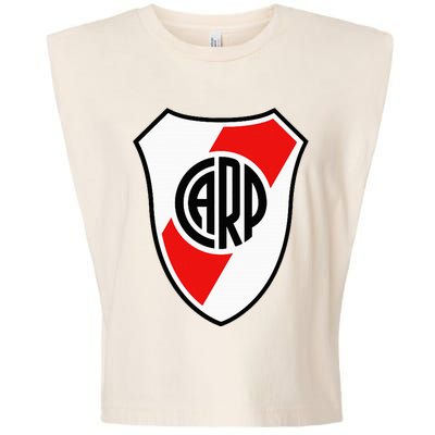 River Plate Argentina Coat Of Arms Garment-Dyed Women's Muscle Tee