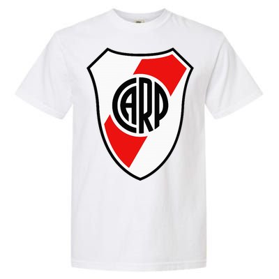 River Plate Argentina Coat Of Arms Garment-Dyed Heavyweight T-Shirt