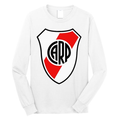 River Plate Argentina Coat Of Arms Long Sleeve Shirt