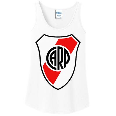 River Plate Argentina Coat Of Arms Ladies Essential Tank