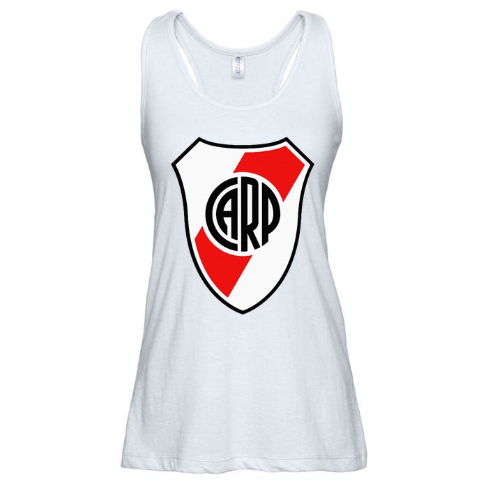 River Plate Argentina Coat Of Arms Ladies Essential Flowy Tank