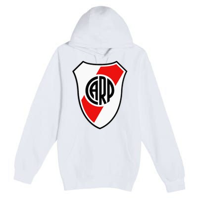 River Plate Argentina Coat Of Arms Premium Pullover Hoodie