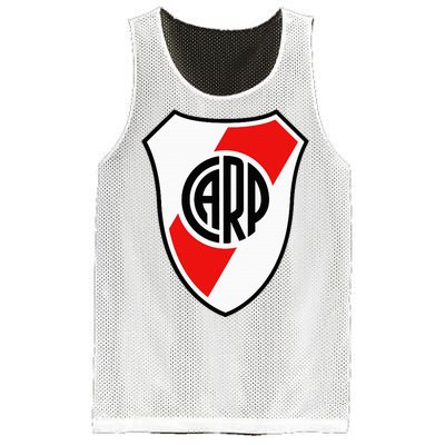 River Plate Argentina Coat Of Arms Mesh Reversible Basketball Jersey Tank