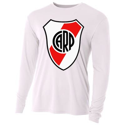 River Plate Argentina Coat Of Arms Cooling Performance Long Sleeve Crew