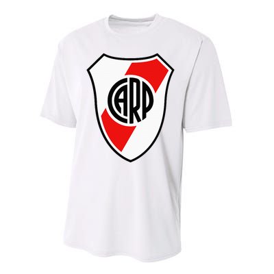 River Plate Argentina Coat Of Arms Performance Sprint T-Shirt