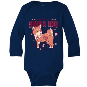 Red Panda Anatomy Baby Long Sleeve Bodysuit