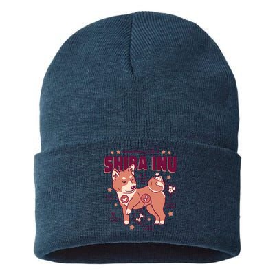 Red Panda Anatomy Sustainable Knit Beanie