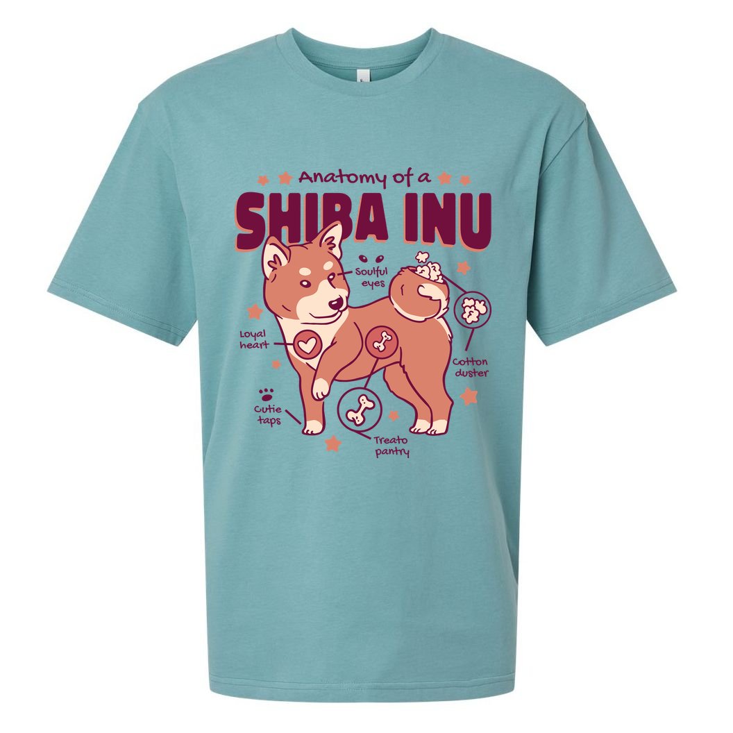 Red Panda Anatomy Sueded Cloud Jersey T-Shirt