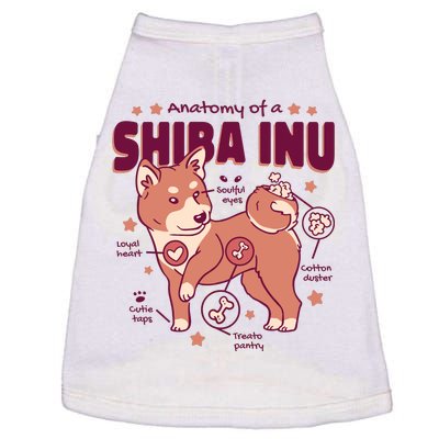 Red Panda Anatomy Doggie Tank