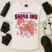 Red Panda Anatomy Performance Shirt
