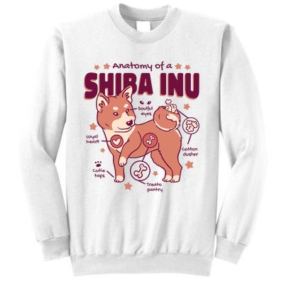 Red Panda Anatomy Sweatshirt