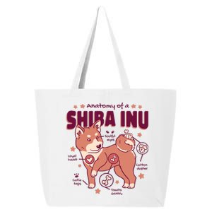 Red Panda Anatomy 25L Jumbo Tote