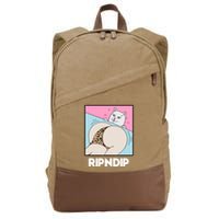 Ripndip Peaches And Nerm Cotton Canvas Backpack