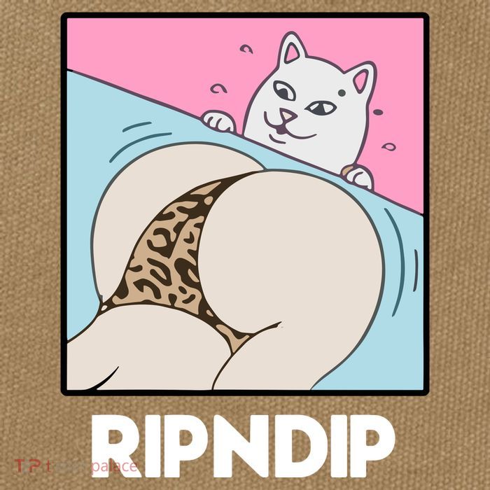 Ripndip Peaches And Nerm Cotton Canvas Backpack