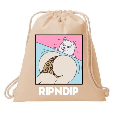 Ripndip Peaches And Nerm Drawstring Bag