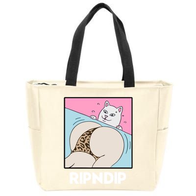 Ripndip Peaches And Nerm Zip Tote Bag