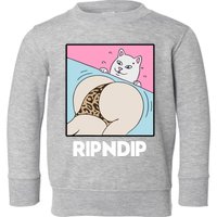 Ripndip Peaches And Nerm Toddler Sweatshirt