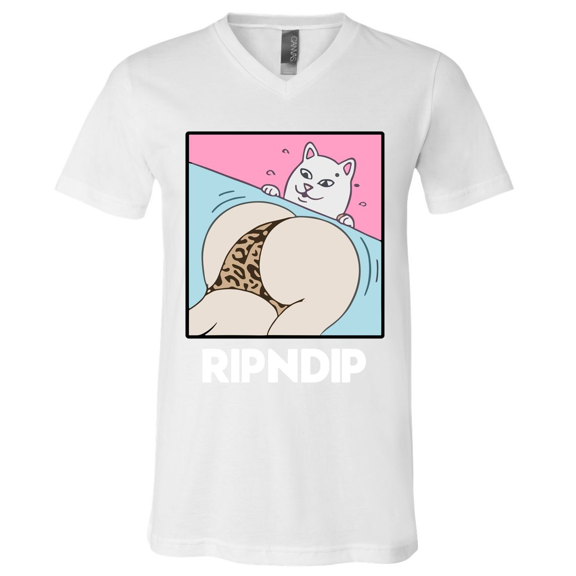 Ripndip Peaches And Nerm V-Neck T-Shirt
