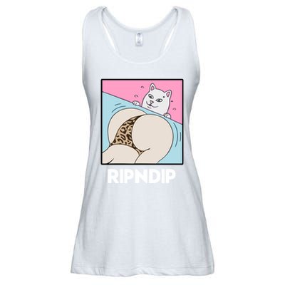 Ripndip Peaches And Nerm Ladies Essential Flowy Tank