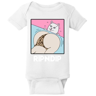 Ripndip Peaches And Nerm Baby Bodysuit