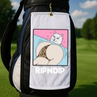 Ripndip Peaches And Nerm Golf Towel