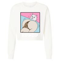 Ripndip Peaches And Nerm Cropped Pullover Crew