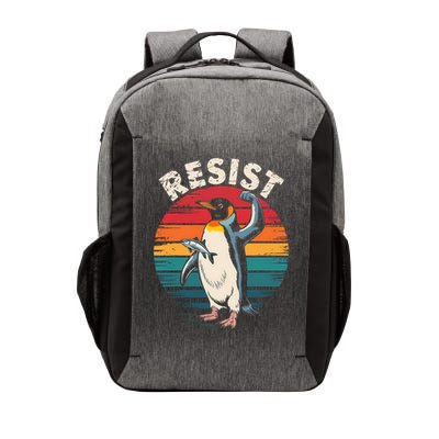 Resist Penguin Activism Graphic We Stand With Penguins  Vector Backpack