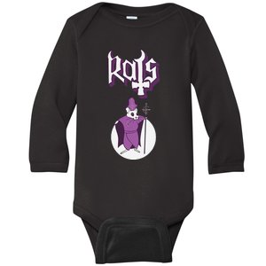 Rat Parent Artwork Dorime Ghost Rat Baby Long Sleeve Bodysuit