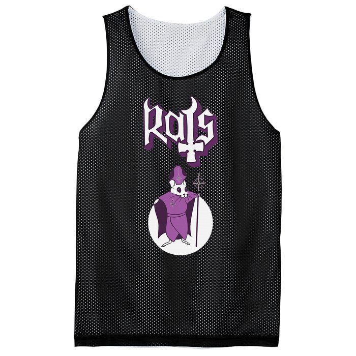 Rat Parent Artwork Dorime Ghost Rat Mesh Reversible Basketball Jersey Tank