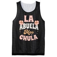 Regalos Para Abuelita La Mas Chula Grandmother In Spanish Mesh Reversible Basketball Jersey Tank